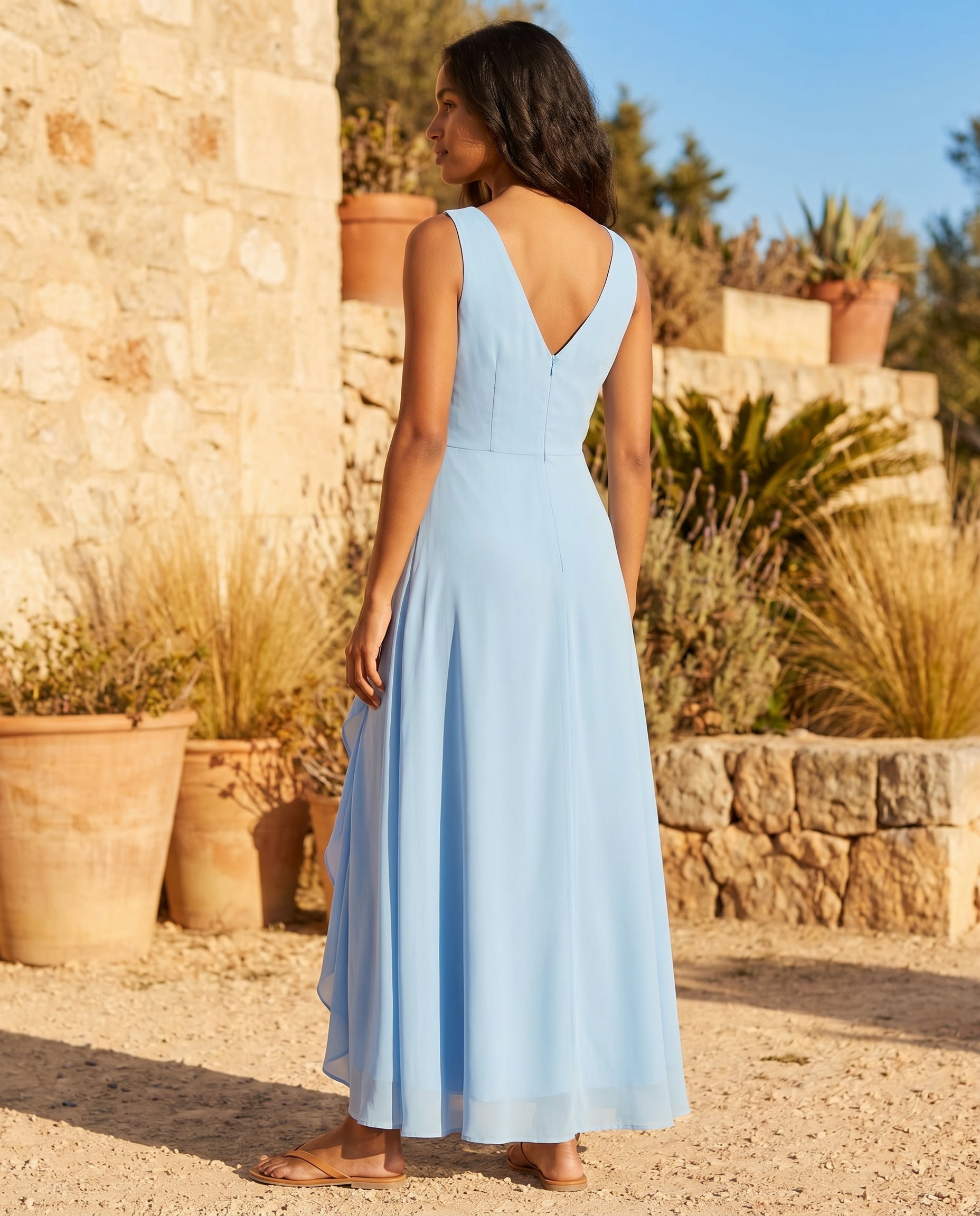 ruffle-side-slit-dress-light-blue-2