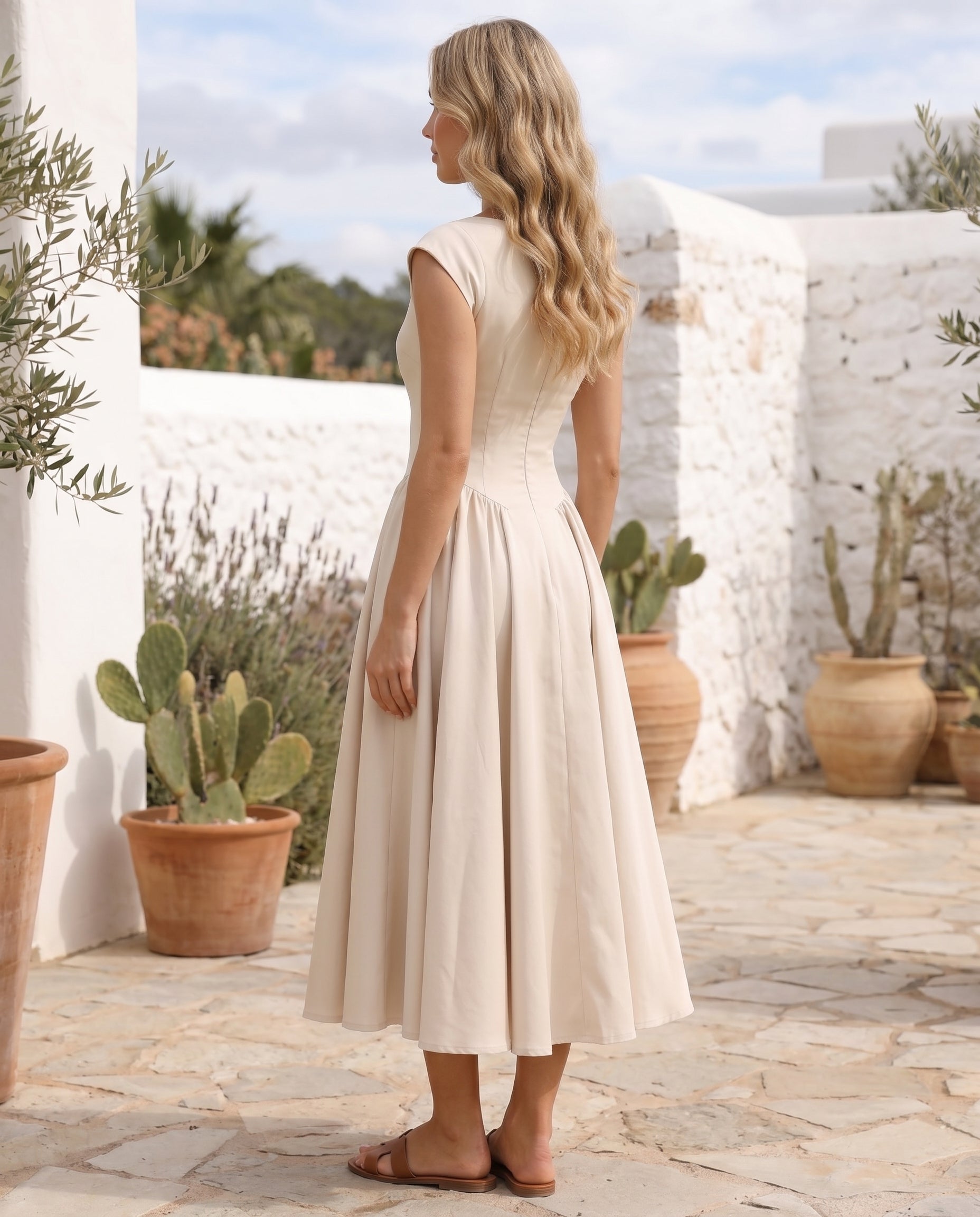 boat-neck-midi-dress-beige-2
