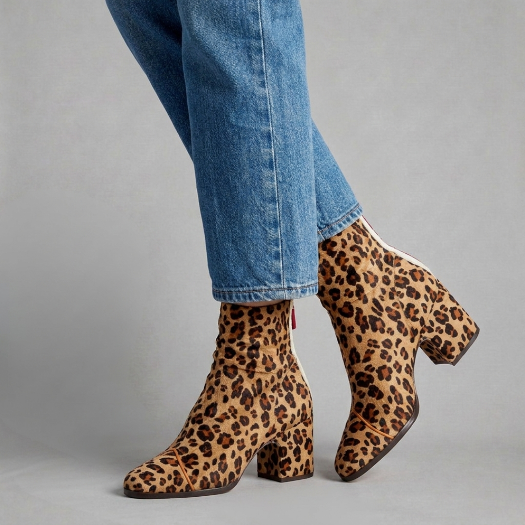 Ankle Boot with Block Heel
