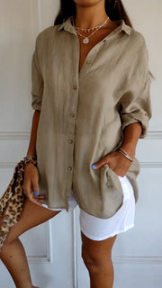 Button-Up Long Sleeve Shirt