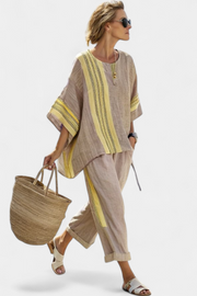 Lightweight Lavender Linen Set