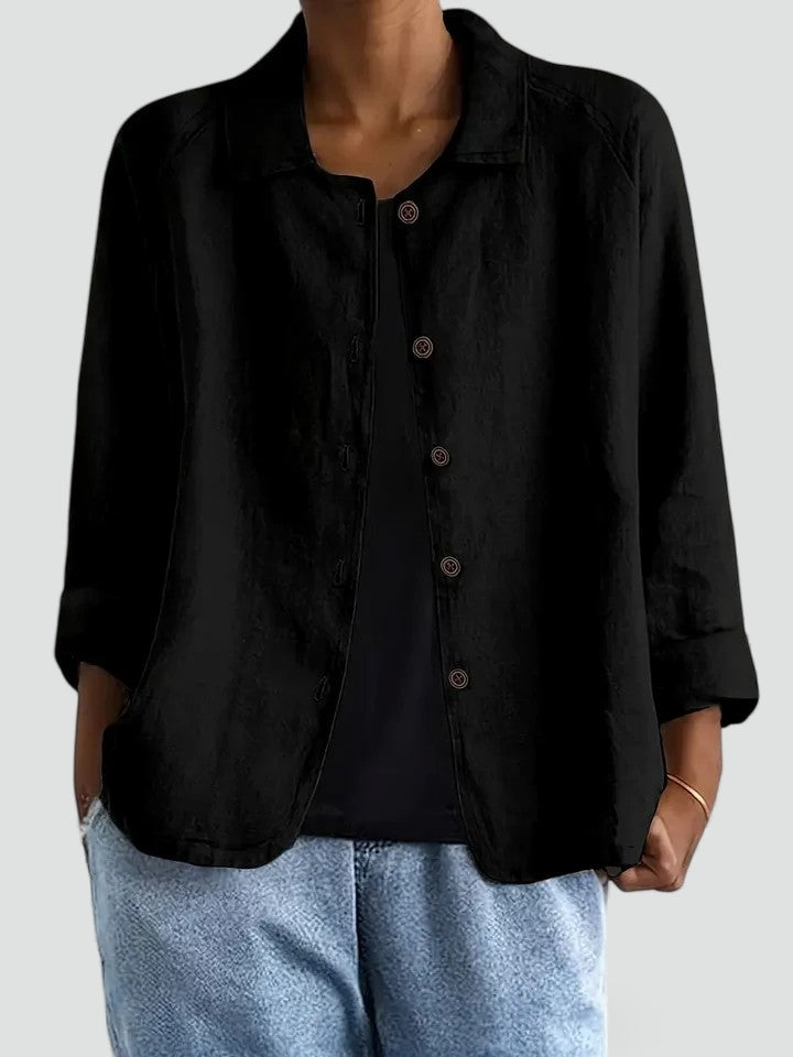 buttoned-3-4-sleeve-jacket-4