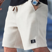 Classic Easy-Fit Checkered Shorts