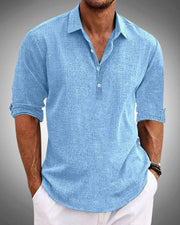 Classic Linen Long Sleeve Shirt