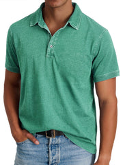 Classic Polo Shirt with Crisp Collar Style Casual Wear