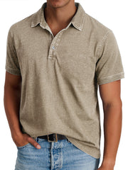 Classic Polo Shirt with Crisp Collar Style Casual Wear