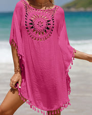 Women's Swimwear Cover Up – Crochet Style – Beach Cover Ups