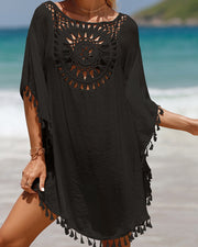 Women's Swimwear Cover Up – Crochet Style – Beach Cover Ups