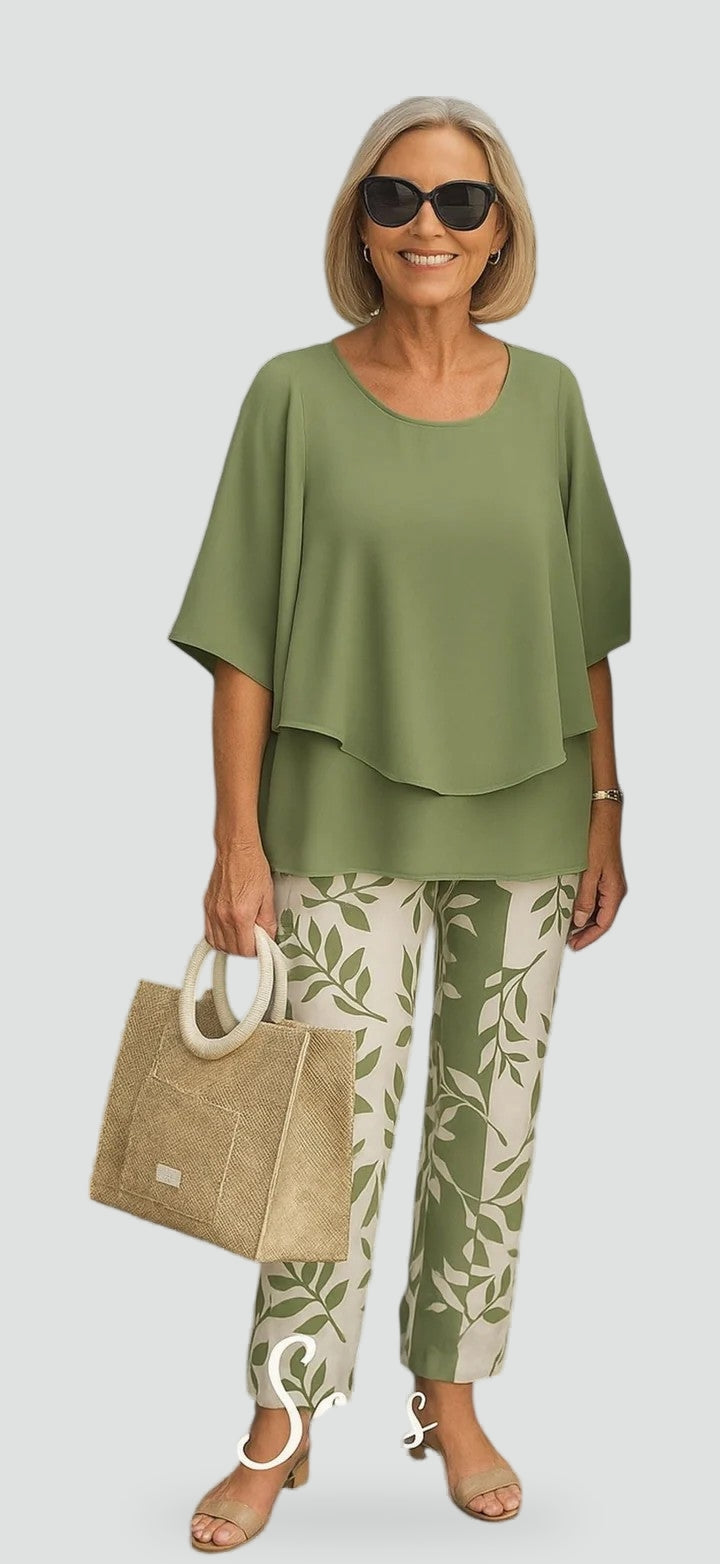flowy-half-sleeve-top-and-printed-pants--11