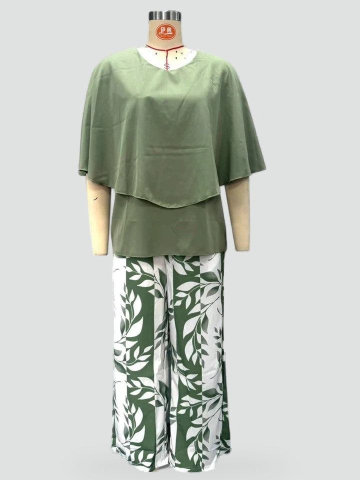 flowy-half-sleeve-top-and-printed-pants--9