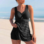 Flowy Lace Tankini Set