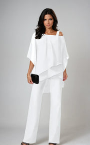 Layered Two-Piece Set Relaxed Fit Casual Wear Breathable Lightweight