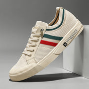 Lightweight Breathable Lace-Up Sneakers