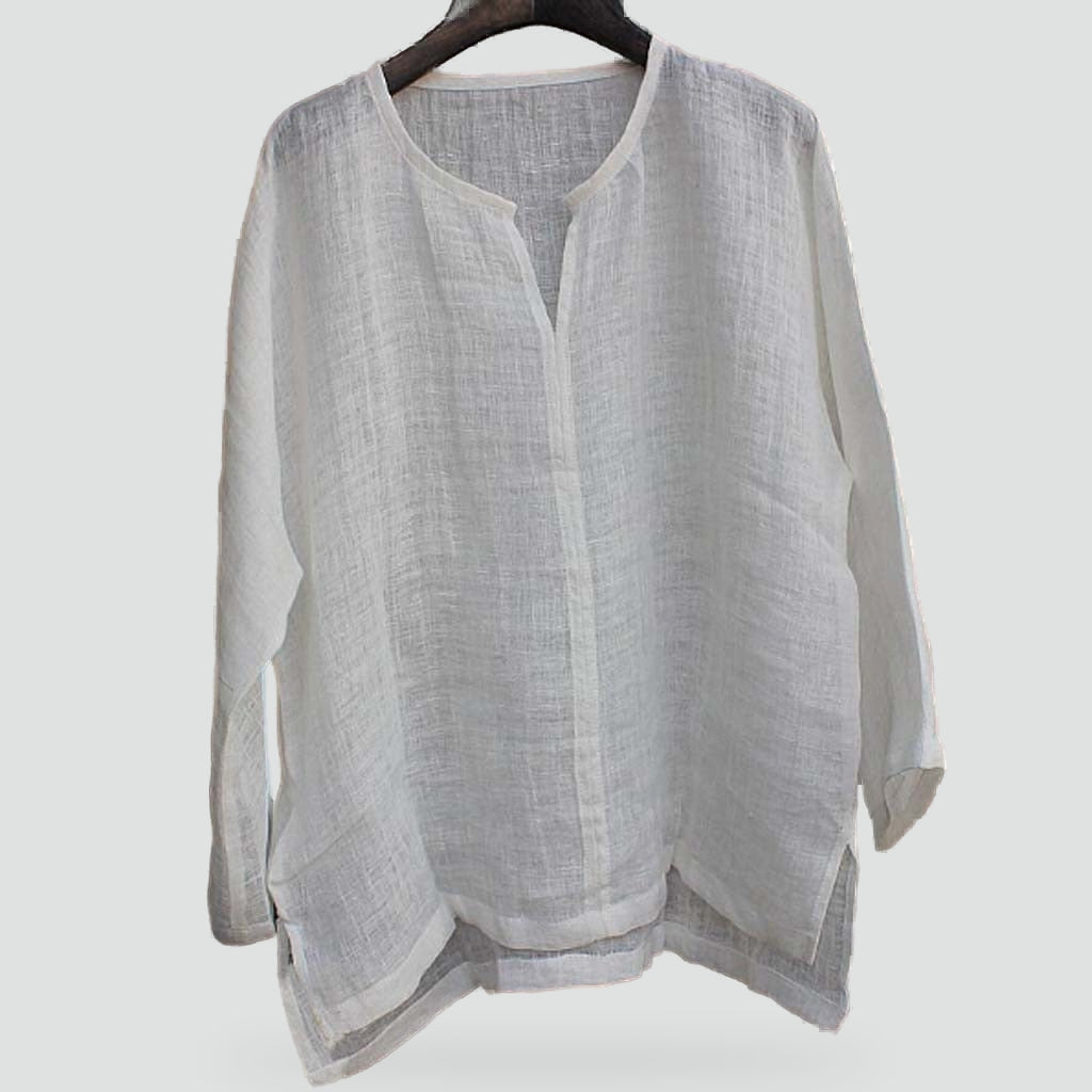 linen-v-neck-blouse-9