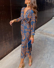 Long V-Neck Maxi Dress Style Evening Wear Cocktail