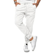 Men's Jogger Pants with Adjustable Waist for Casual Comfort