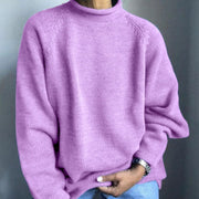 Men's Cozy Knit Sweater for Warmth and Comfort in Casual Settings