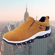 Men's Cushioned Slip-On Sneakers with Shock-Absorbing Sole for Comfort