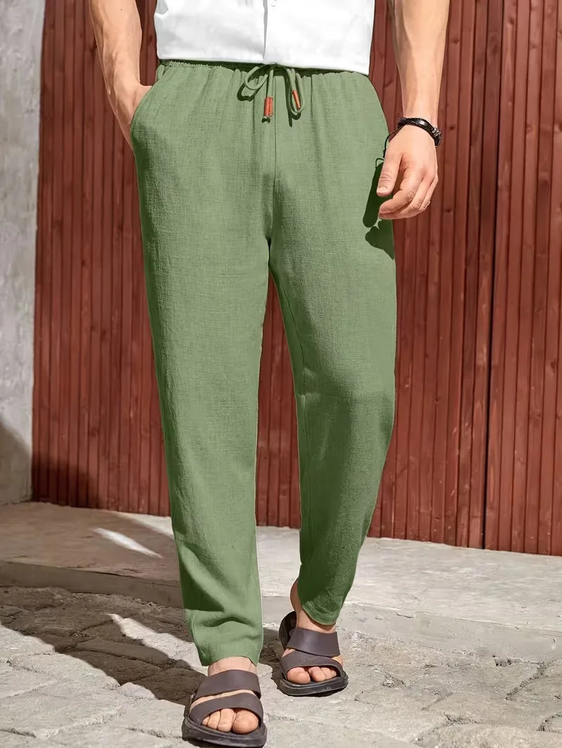 Pantalons Heren Straight Leg | Lichtgewicht & Zomers Comfort