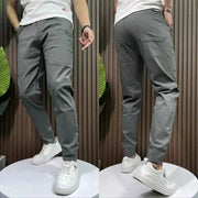Men's Stretchable Pants with Flexible Fit for Casual and Formal Wear