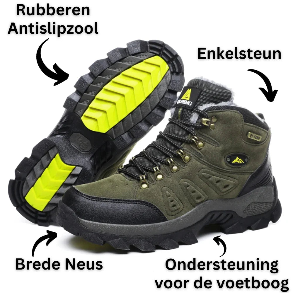 Heren wandelschoenen | Waterdicht & Enkel- en Hielsupport