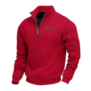 Men's Zip-Up Sweater for Designer Clothes for Men and Stylish Everyday Wear