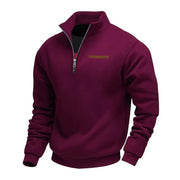 Men's Zip-Up Sweater for Designer Clothes for Men and Stylish Everyday Wear