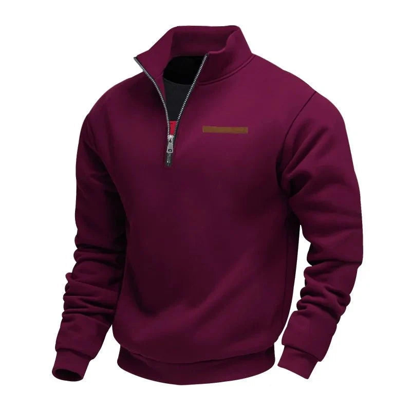 Zip Trui Heren | Warm & Functioneel Design