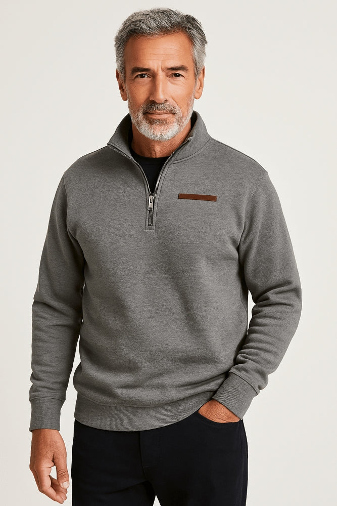 Zip Trui Heren | Warm & Functioneel Design