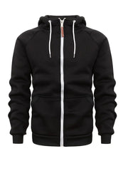 Men's Zipper Hoodie with Pockets for Comfortable Everyday Sweatshirts