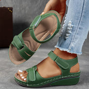 Orthopedic Strap Sandals with Velcro Casual Dress Ergonomic