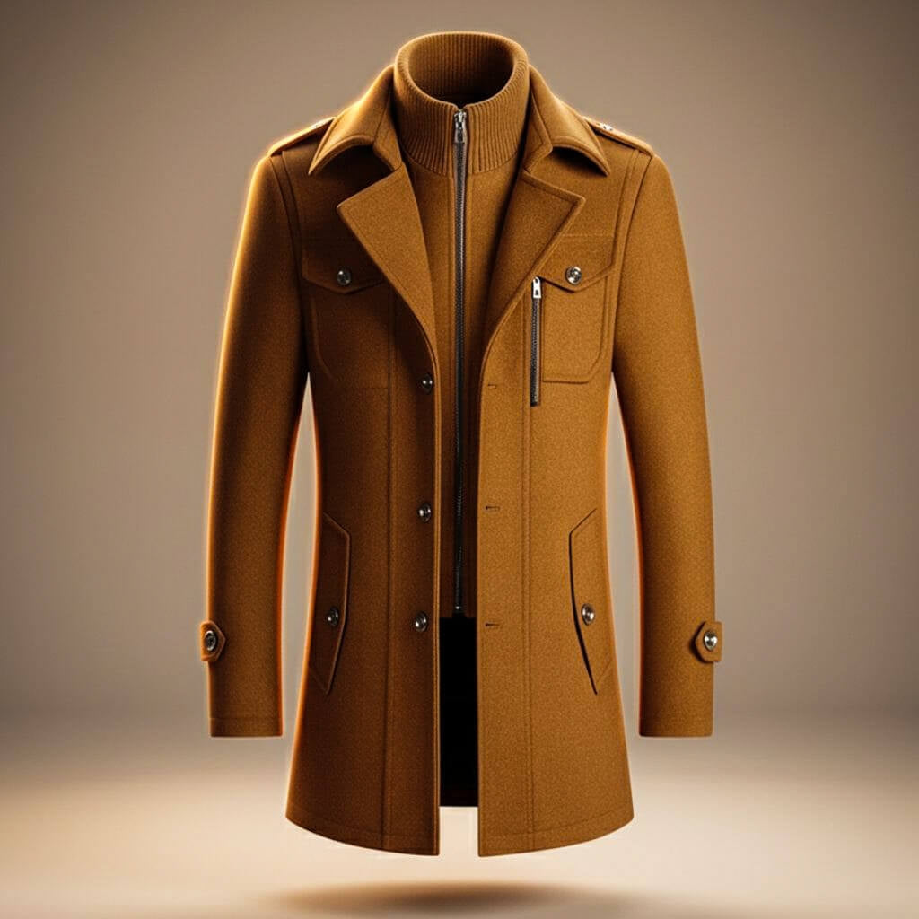 Marco Legacy Virgin Wool Coat - York Miller
