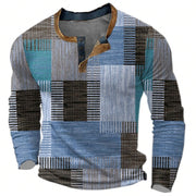 Men's Textured Knit Sweater for Versatile Comfort in Cool Weather