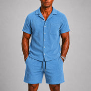 Textured Ribbed Co-ord Set