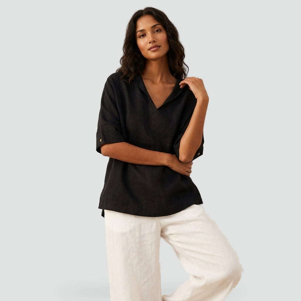 v-neck-linen-blouse-4