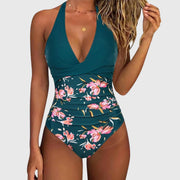 V-Neck Sculpted Bikini Beachwear