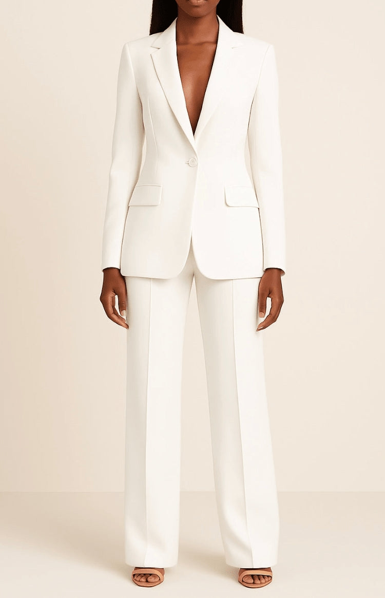 Elegant Tailored Suit Set for Professional Style and Versatility 0