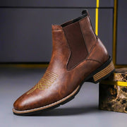 Women's Refined Genuine Leather Chelsea Boots