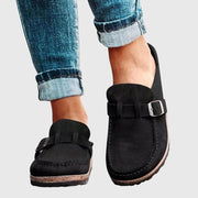 Orthopedic Slip-On Clogs with Buckle