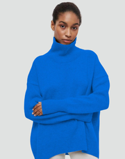 Women's Sleek Cashmere Sweater with Natural Warmth for Winter