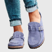 Orthopedic Slip-On Clogs with Buckle