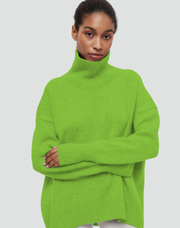 Women's Sleek Cashmere Sweater with Natural Warmth for Winter