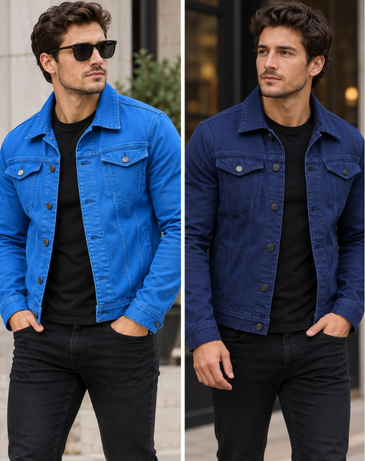 Men's Corduroy Jacket with Structured Fit and Modern Style