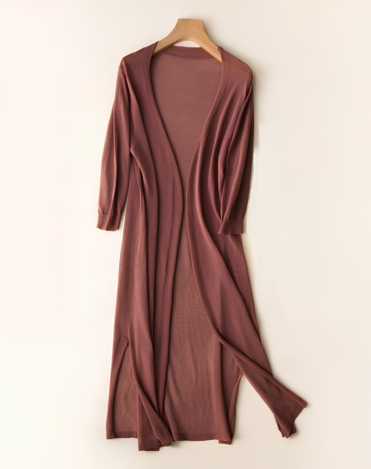 Women's Cardigan – Soft Knit – Best Summer Cardigan for Open Back Style