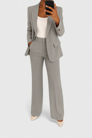 Sleek Two-Piece Suit Set