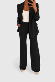 Sleek Two-Piece Suit Set