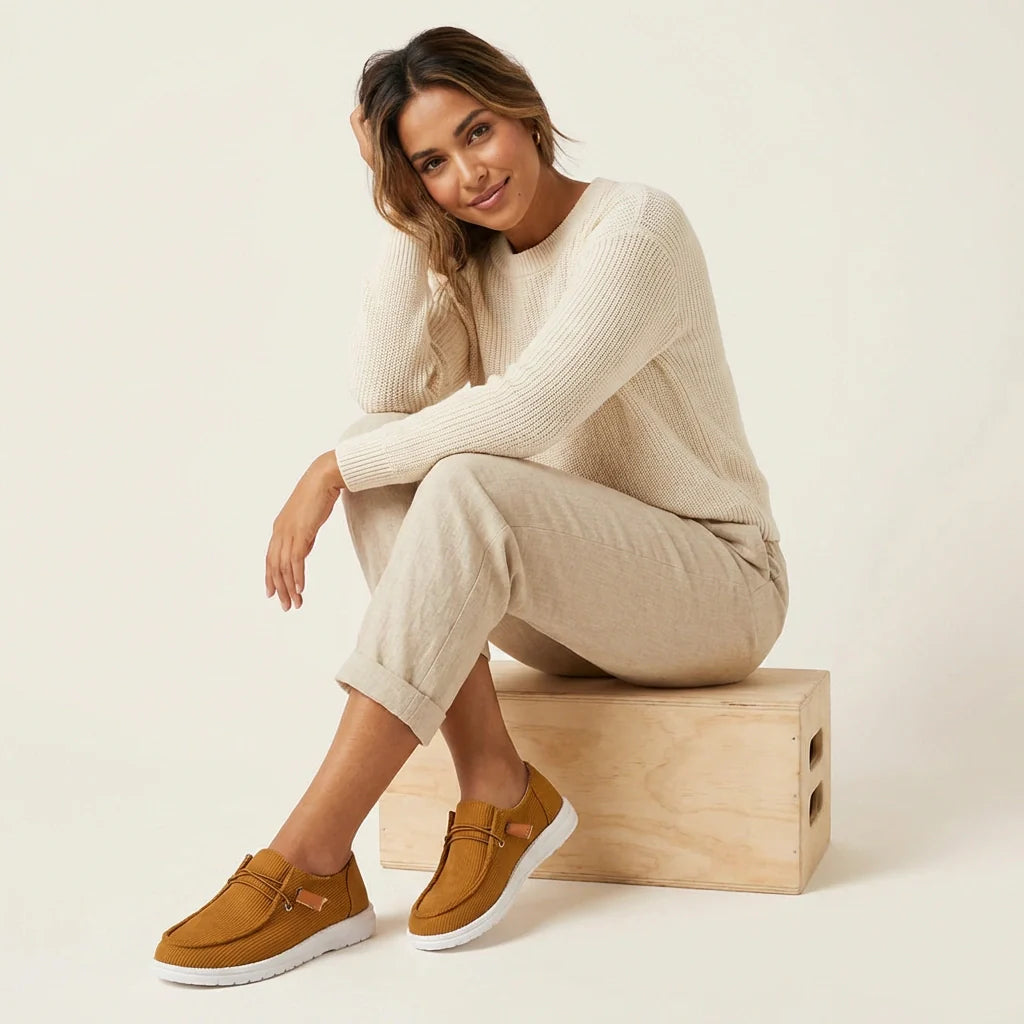 Slip-On Casual Loafers with Flexible Sole