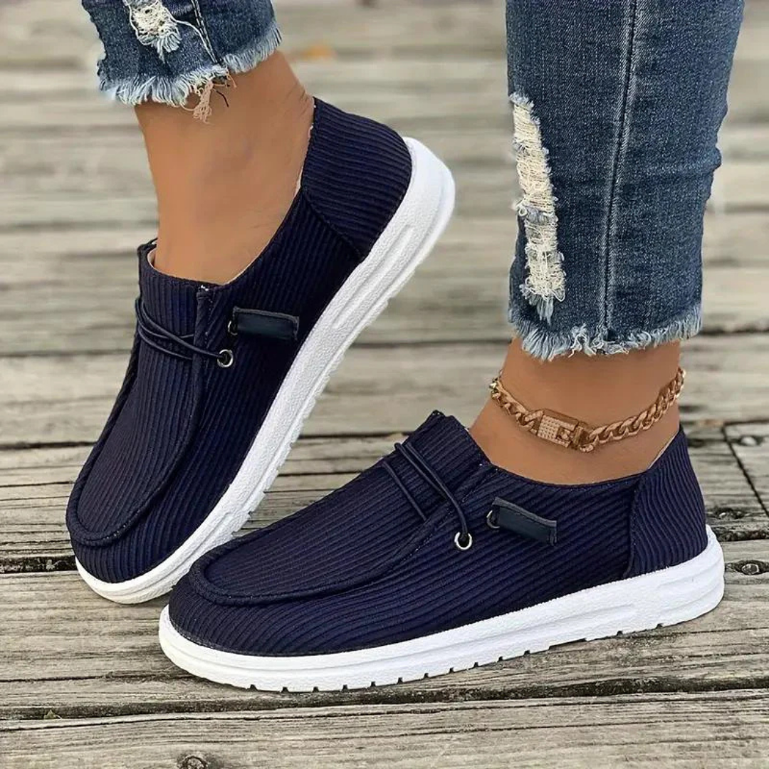 Slip-On Casual Loafers with Flexible Sole