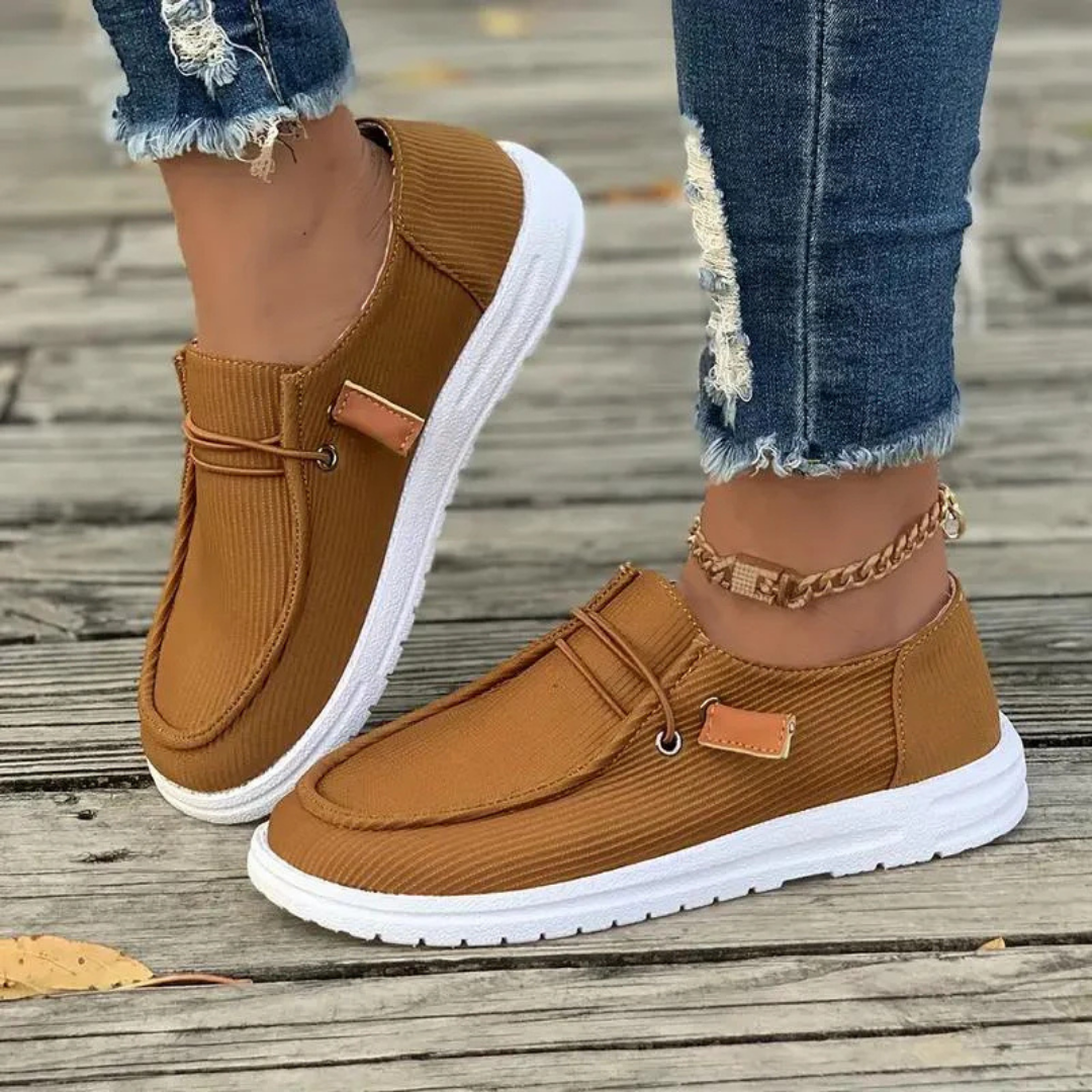 Slip-On Casual Loafers with Flexible Sole