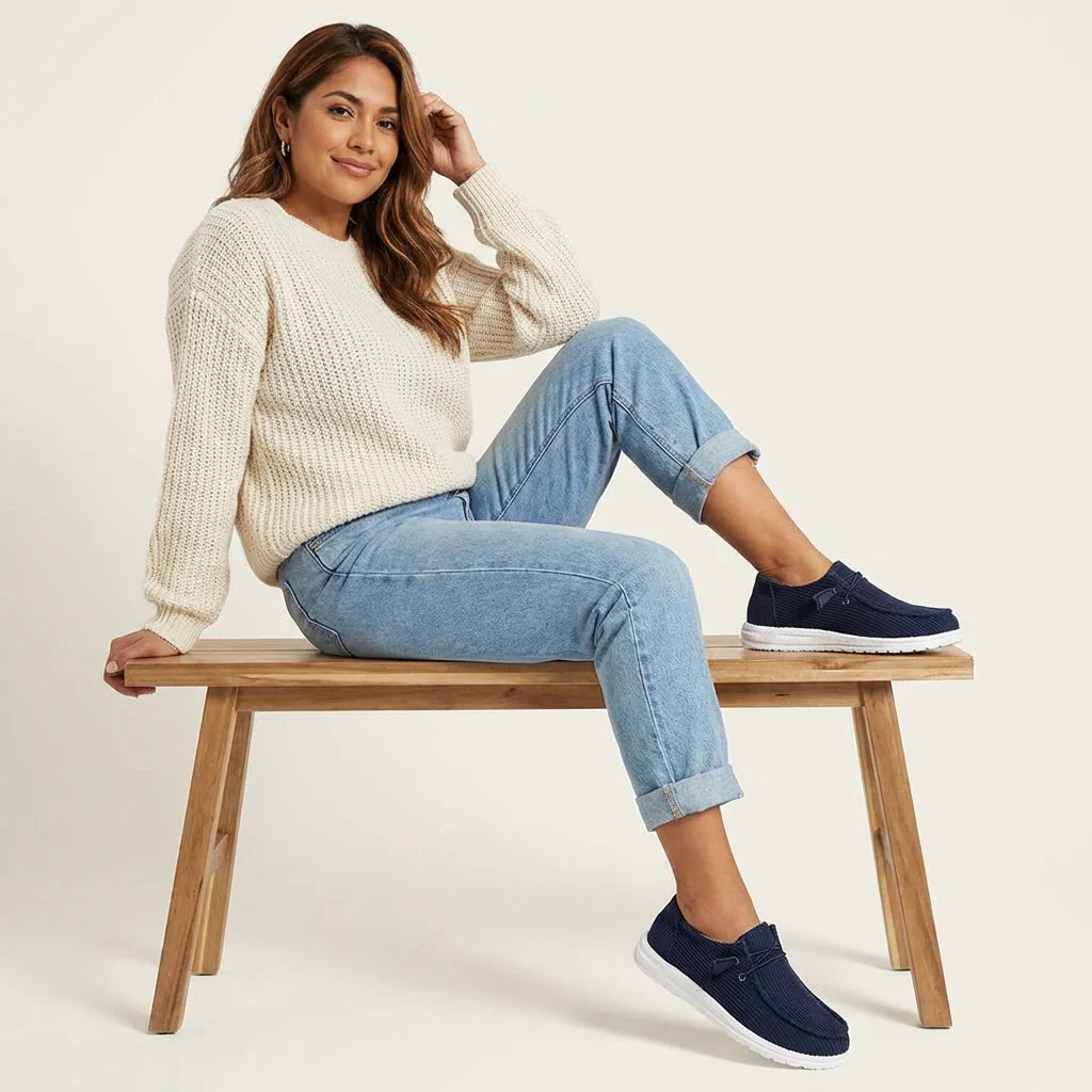Slip-On Casual Loafers with Flexible Sole